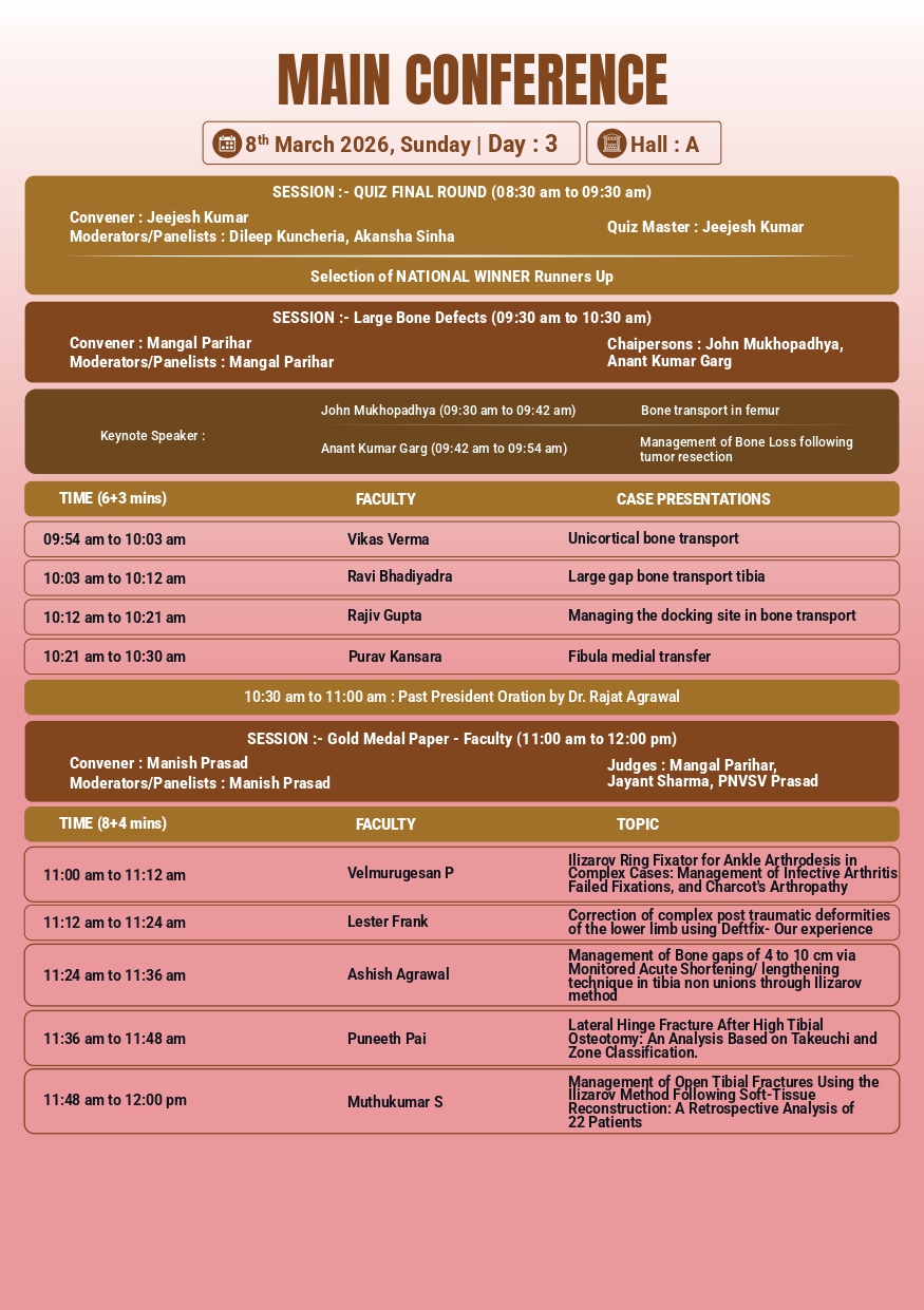ASAMICON 2026 Scientific Programme